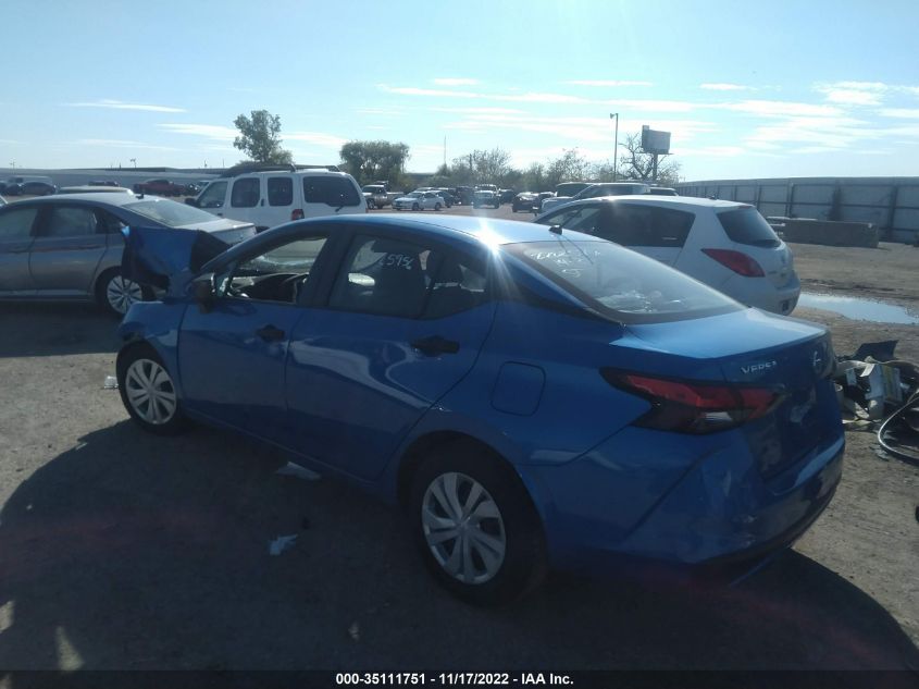 2020 NISSAN VERSA S VIN: 3N1CN8DV6LL801559