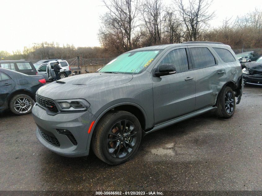 2021 DODGE DURANGO GT PLUS VIN: 1C4RDJDG9MC792985