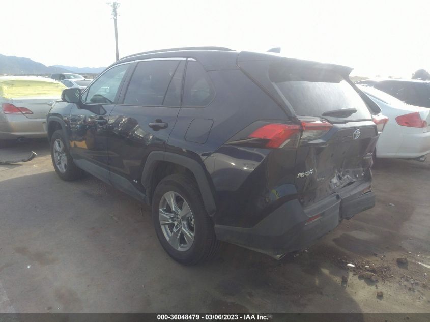 2022 TOYOTA RAV4 HYBRID XLE VIN: 2T3RWRFV5NW134695