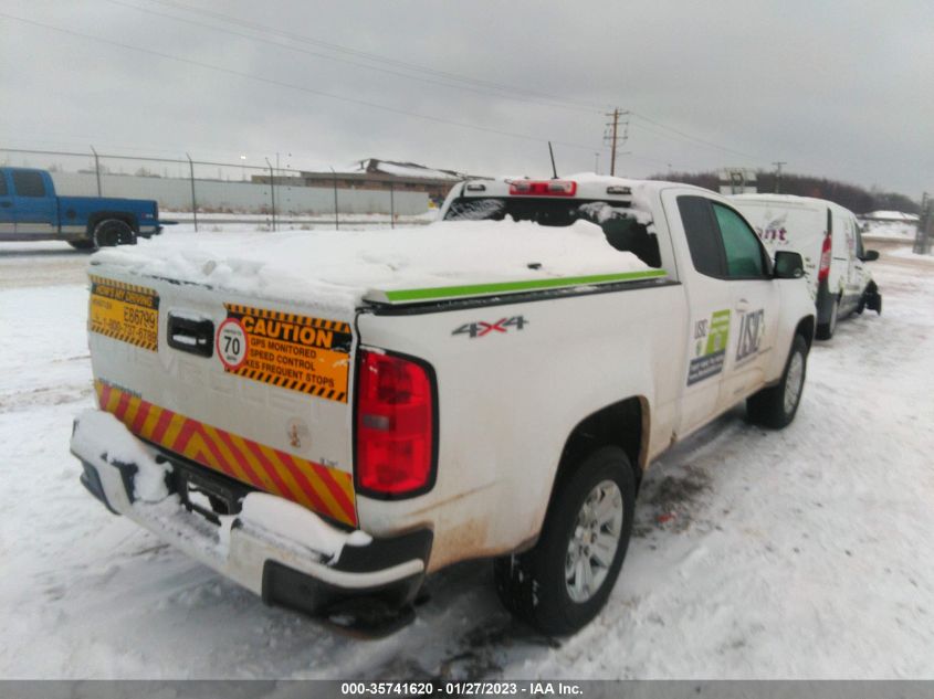 2022 CHEVROLET COLORADO 4WD LT VIN: 1GCHTCEA2N1124690
