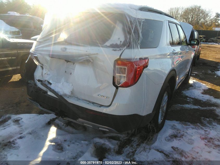 2022 FORD EXPLORER XLT VIN: 1FMSK8DH9NGA29332