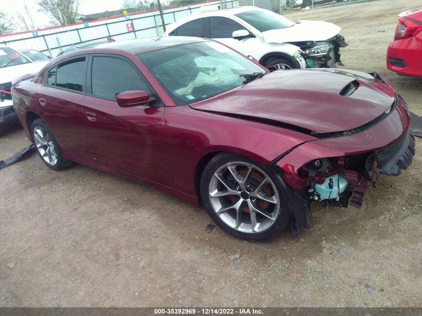 2021 DODGE CHARGER GT VIN: 2C3CDXHG8MH619737