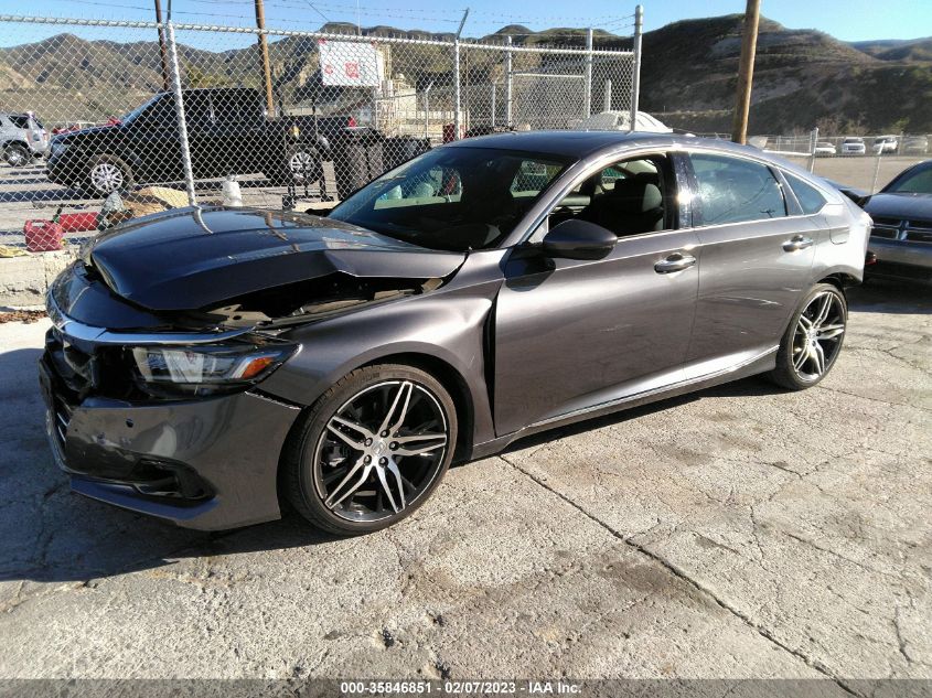 2022 HONDA ACCORD SEDAN TOURING VIN: 1HGCV2F9XNA002700