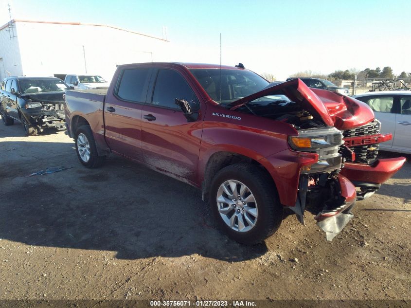 2021 CHEVROLET SILVERADO 1500 CUSTOM VIN: 1GCPWBEK9MZ410428