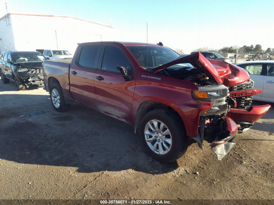 2021 CHEVROLET SILVERADO 1500 CUSTOM VIN: 1GCPWBEK9MZ410428