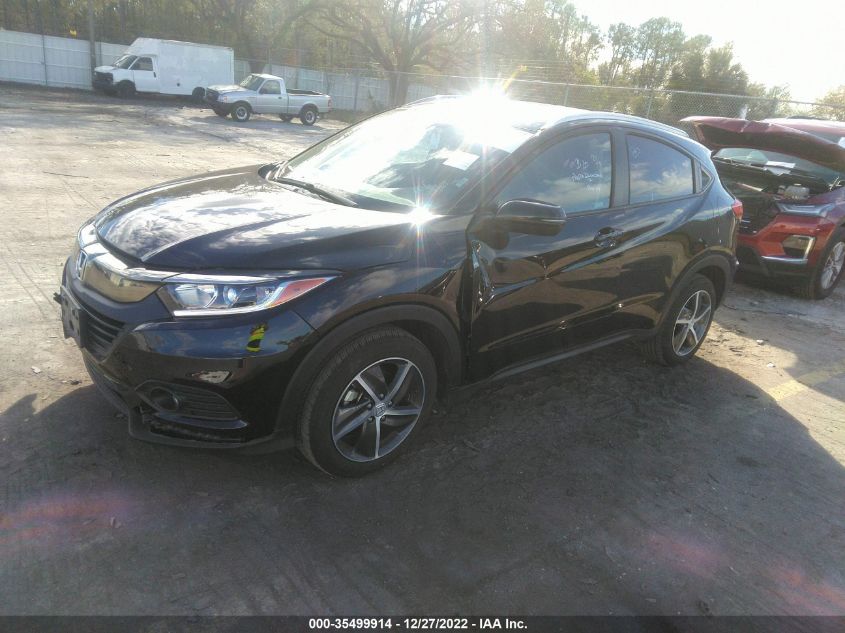 2022 HONDA HR-V EX VIN: 3CZRU6H5XNM751331