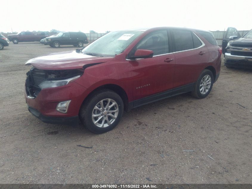 2021 CHEVROLET EQUINOX LT VIN: 2GNAXUEV7M6135900