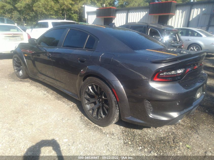 2022 DODGE CHARGER SCAT PACK WIDEBODY VIN: 2C3CDXGJ3NH121721