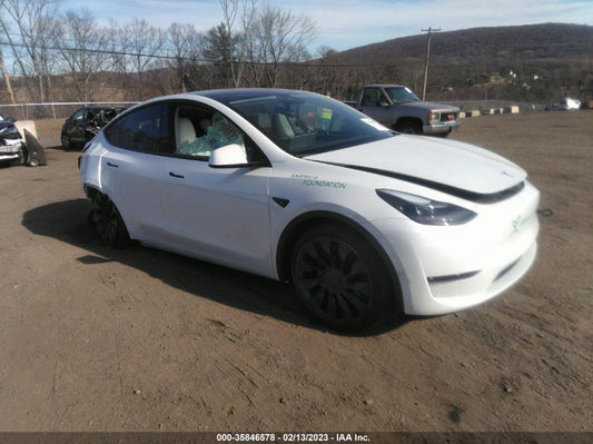 2022 TESLA MODEL Y PERFORMANCE VIN: 7SAYGDEF3NF455388