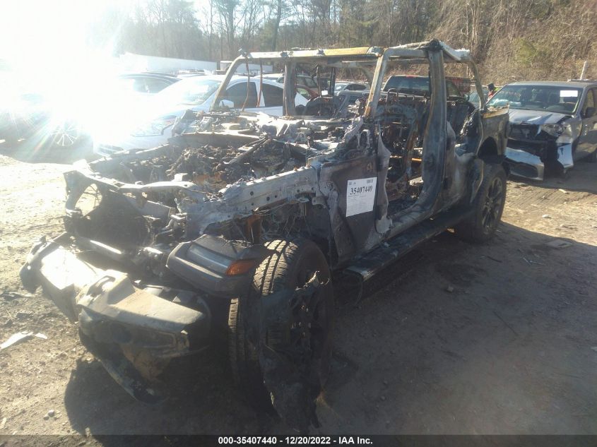 2021 JEEP WRANGLER 4XE UNLIMITED SAHARA VIN: 1C4JJXP64MW738763