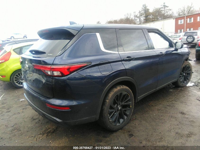 2022 MITSUBISHI OUTLANDER SE VIN: JA4J4UA86NZ056073