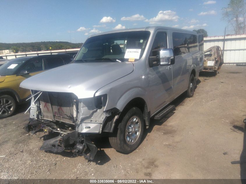 2020 NISSAN NV PASSENGER NV3500 HD SL VIN: 5BZAF0AA7LN850483