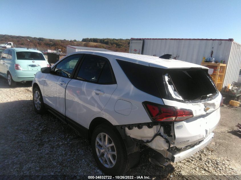 2022 CHEVROLET EQUINOX LS VIN: 3GNAXHEV9NS242862