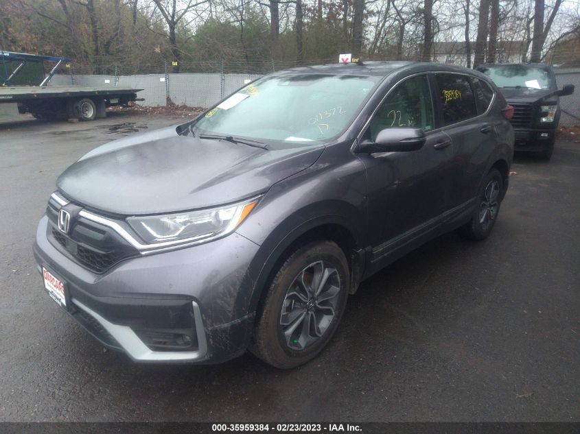 2022 HONDA CR-V EX VIN: 5J6RW2H56NA011372