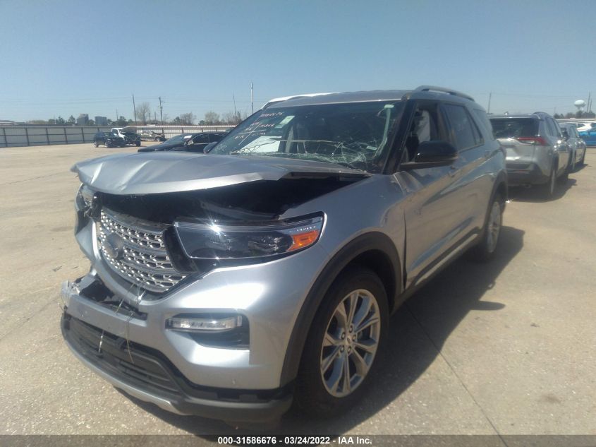 2021 FORD EXPLORER LIMITED VIN: 1FMSK7FH2MGA87661