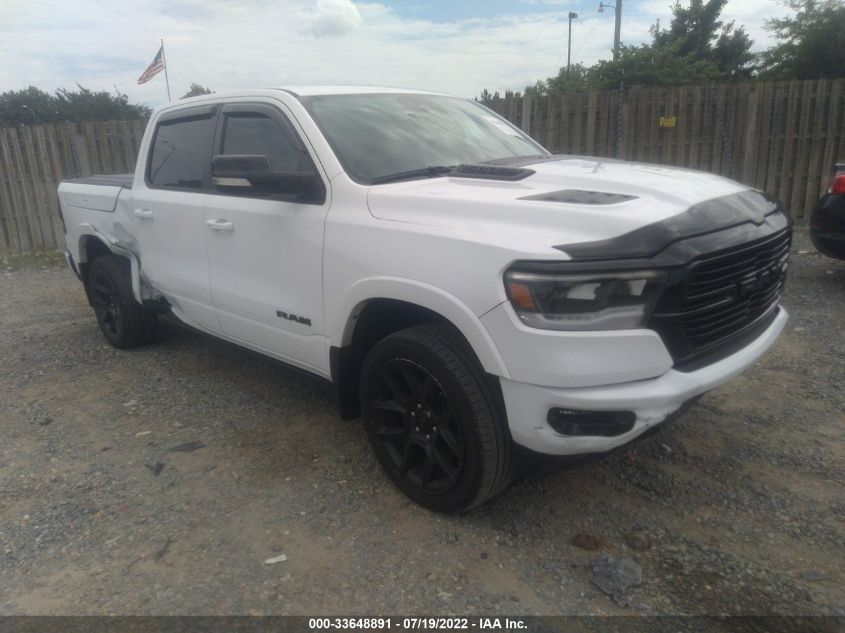 2021 RAM 1500 LARAMIE VIN: 1C6SRFJT9MN508719