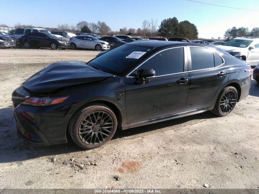 2022 TOYOTA CAMRY SE VIN: 4T1G11AK5NU714056