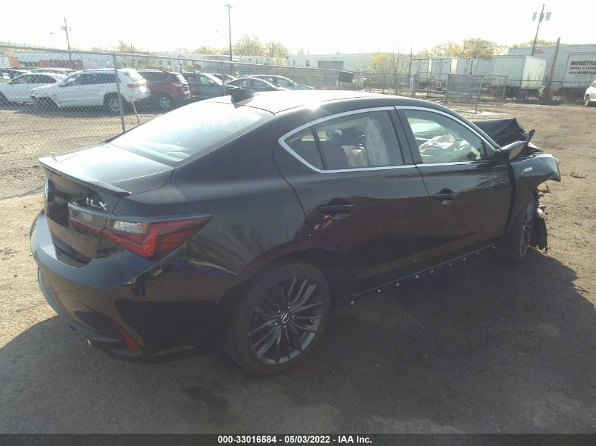 2021 ACURA ILX PACKAGE VIN: 19UDE2F87MA009873