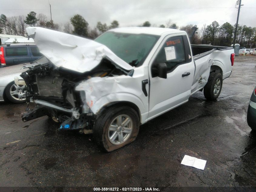 2022 FORD F-150 XL/XLT VIN: 1FTMF1CB2NKE40252