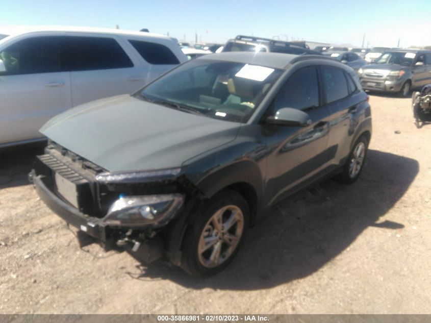 2022 HYUNDAI KONA SEL VIN: KM8K62AB4NU859218