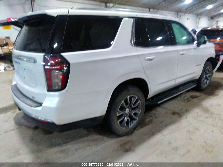 2021 CHEVROLET TAHOE LT VIN: 1GNSKNKD0MR125654