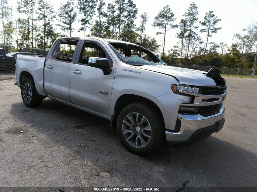 2021 CHEVROLET SILVERADO 1500 LT VIN: 3GCPWCED3MG307495