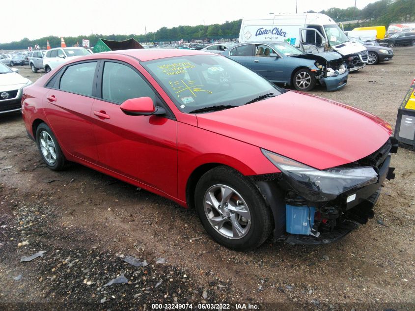 2021 HYUNDAI ELANTRA SE VIN: 5NPLL4AG9MH037368