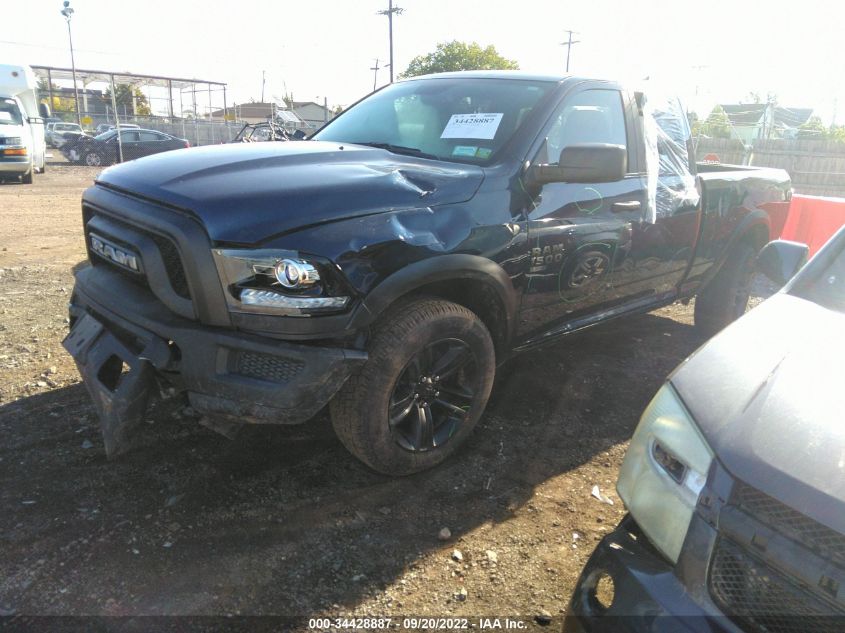 2021 RAM 1500 CLASSIC WARLOCK VIN: 1C6RR7GG2MS562296