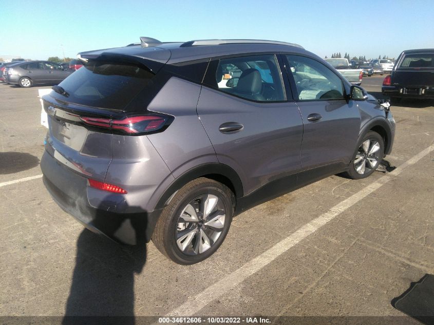 2022 CHEVROLET BOLT EUV LT VIN: 1G1FY6S09N4106829
