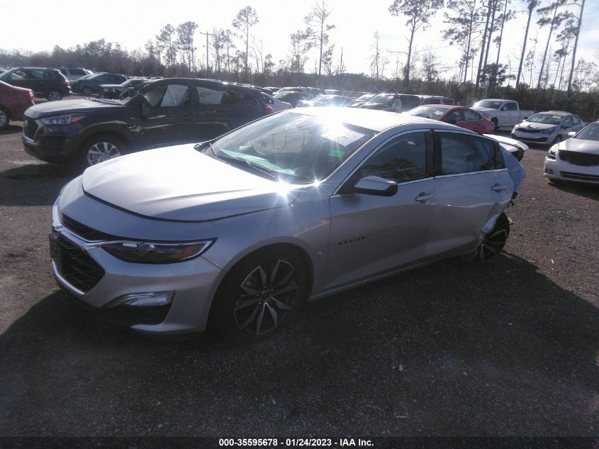 2021 CHEVROLET MALIBU RS VIN: 1G1ZG5STXMF018704