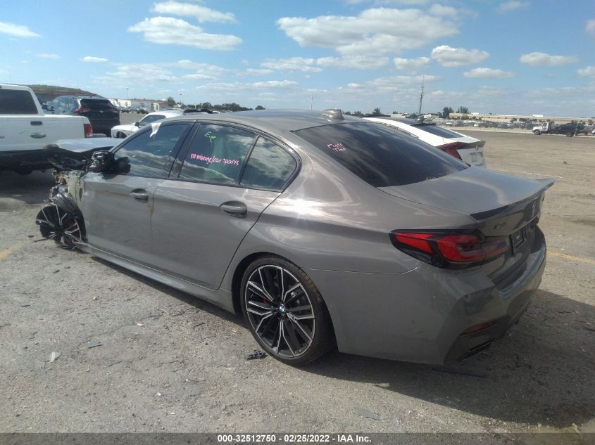 2022 BMW 5 SERIES M550I XDRIVE VIN: WBA13BK01NCJ60539