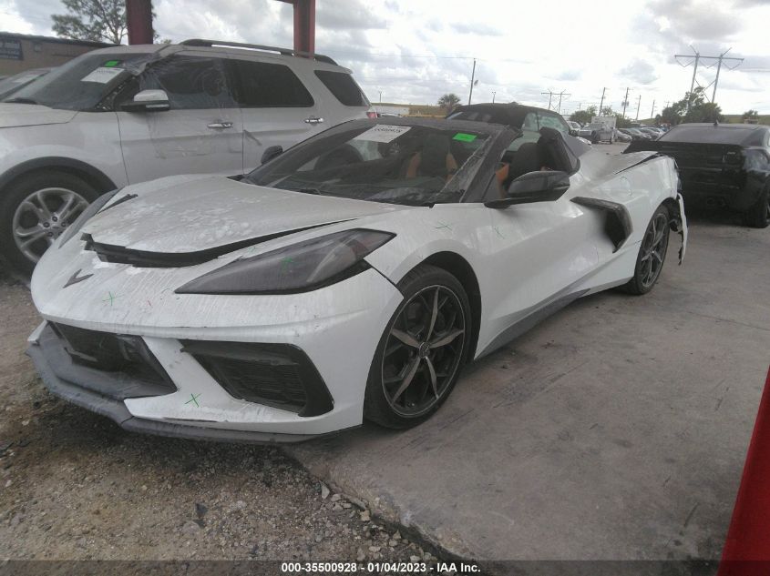 2022 CHEVROLET CORVETTE 2LT VIN: 1G1YB3D4XN5116319