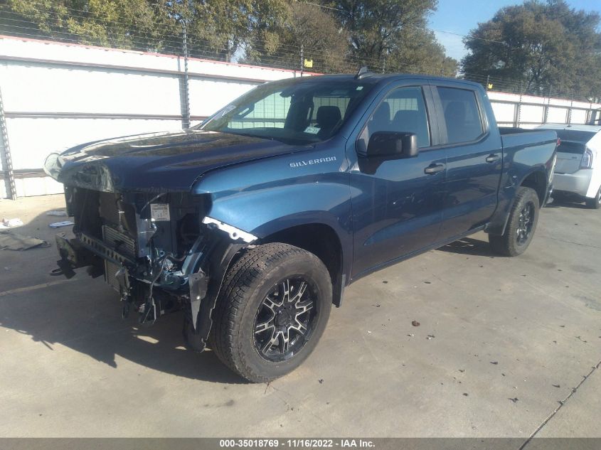 2021 CHEVROLET SILVERADO 1500 CUSTOM VIN: 3GCPWBEK4MG365379