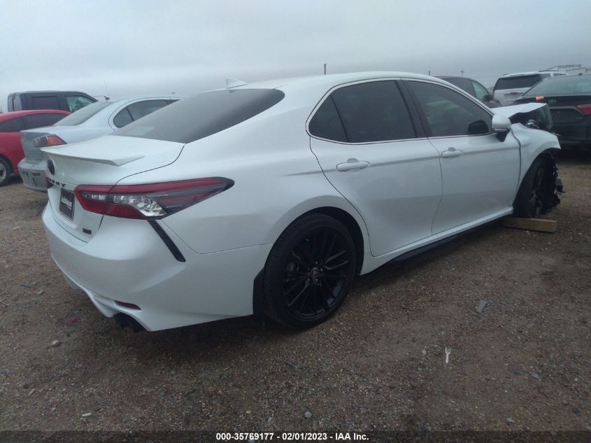 2022 TOYOTA CAMRY XSE VIN: 4T1K61AK2NU030934