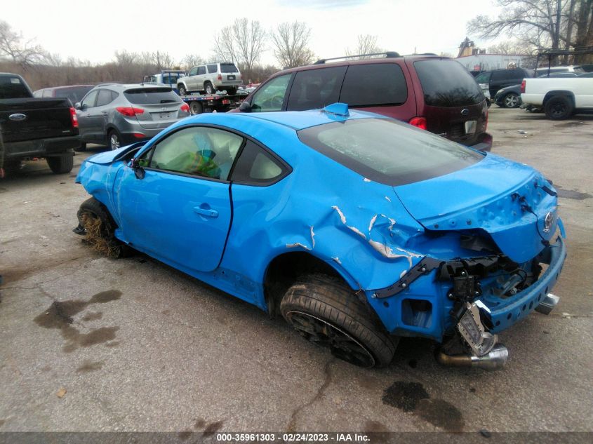 2022 TOYOTA GR86 PREMIUM VIN: JF1ZNBE1XN9755316