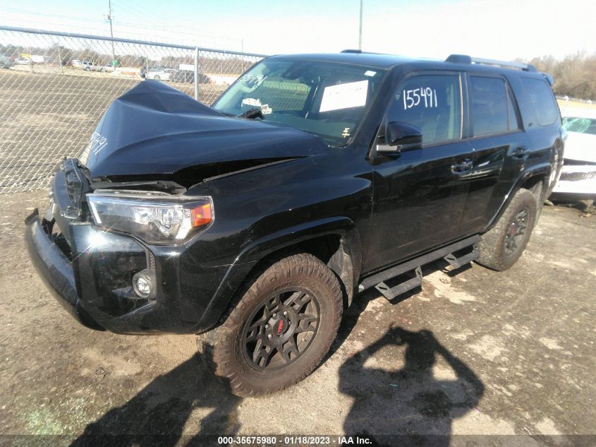 2021 TOYOTA 4RUNNER SR5 VIN: JTEMU5JR5M5960645