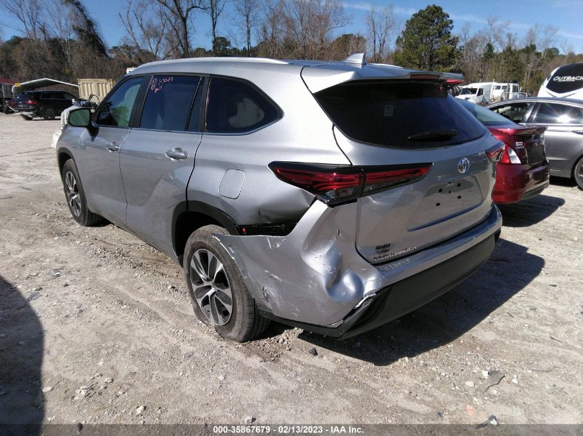 2023 TOYOTA HIGHLANDER L/LE/XLE/XSE/LIMITED VIN: 5TDKDRAH3PS013256