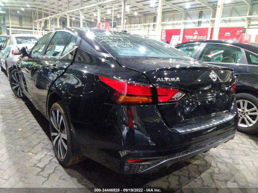 2021 NISSAN ALTIMA 2.5 SR VIN: 004BL4CV7MN377602