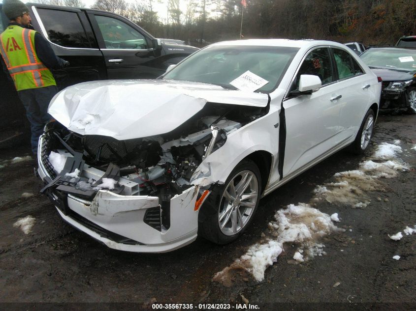 2021 CADILLAC CT4 LUXURY VIN: 1G6DK5RK0M0120550