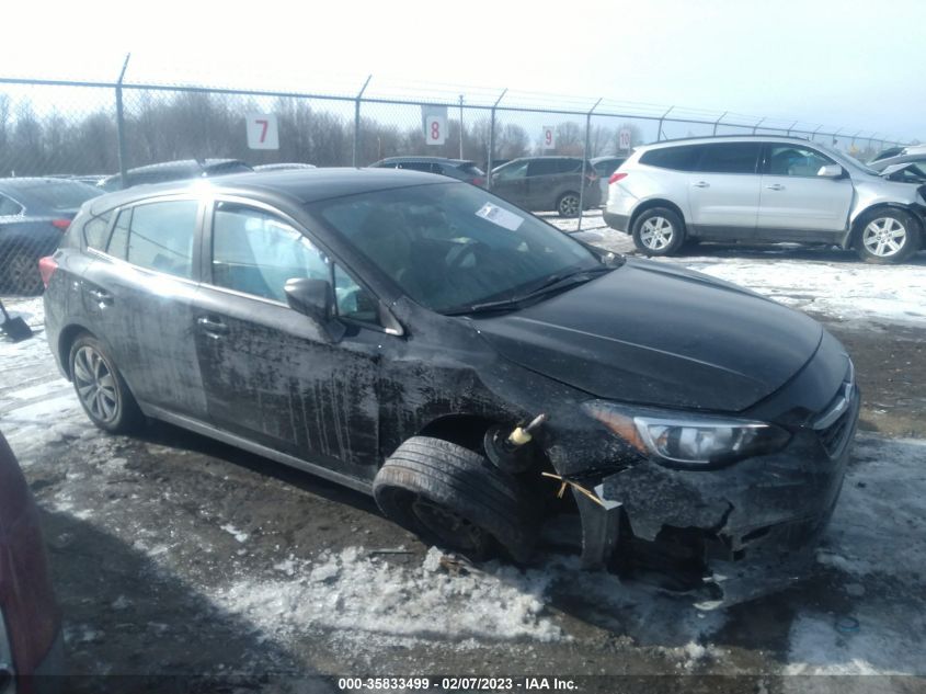 2022 SUBARU IMPREZA VIN: 4S3GTAB66N3722205