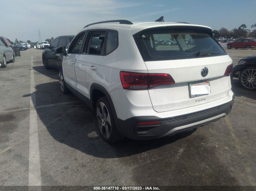 2022 VOLKSWAGEN TAOS S VIN: 3VVCX7B27NM078281