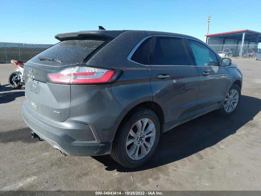 2022 FORD EDGE TITANIUM VIN: 2FMPK4K98NBA59052