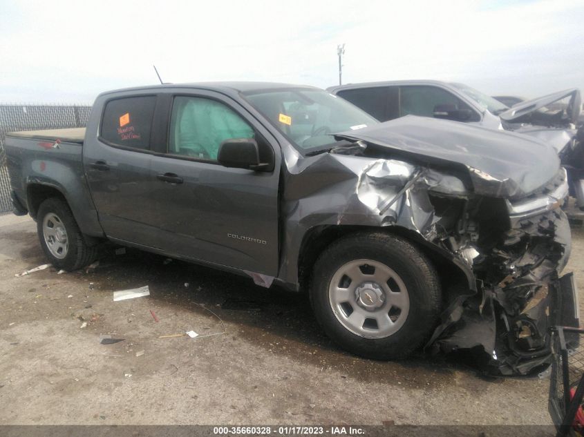2021 CHEVROLET COLORADO 2WD WORK TRUCK VIN: 1GCGSBEA8M1282488