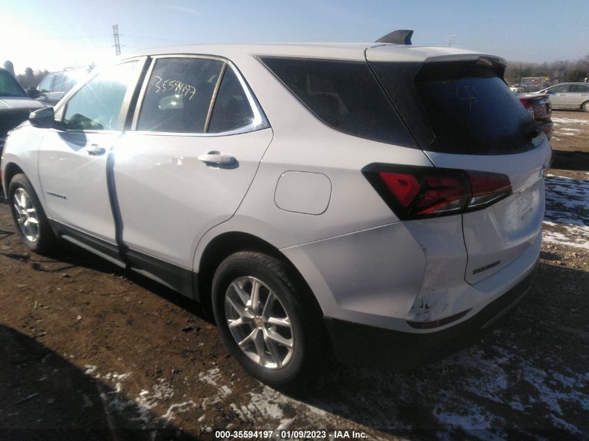 2022 CHEVROLET EQUINOX LT VIN: 3GNAXTEV1NL134541