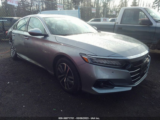 2022 HONDA ACCORD HYBRID EX-L VIN: 1HGCV3F50NA009304
