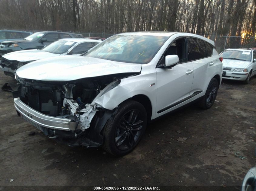 2021 ACURA RDX W/A-SPEC PACKAGE VIN: 5J8TC1H61ML009024