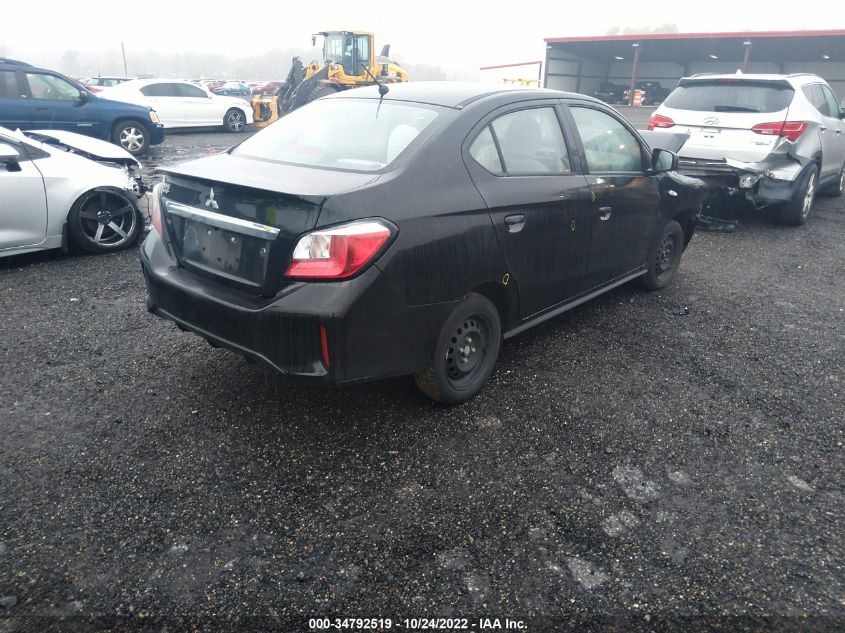 2021 MITSUBISHI MIRAGE G4 ES/LE/CARBONITE EDITION VIN: ML32FUFJXMHF01778