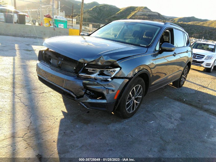 2021 VOLKSWAGEN TIGUAN S VIN: 3VV1B7AX3MM148716