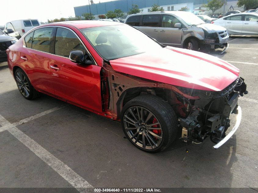 2020 INFINITI Q50 RED SPORT 400 VIN: JN1FV7AP7LM630257