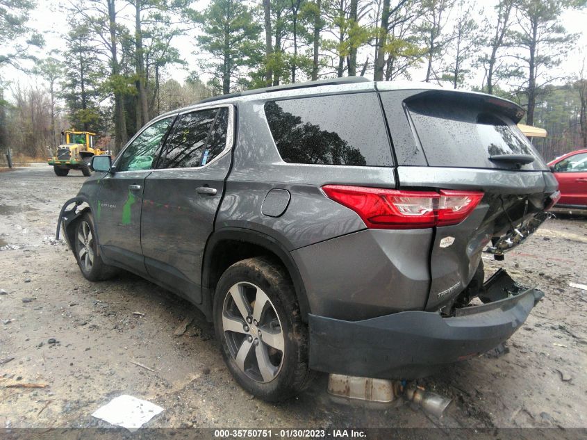 2021 CHEVROLET TRAVERSE LT LEATHER VIN: 1GNERHKW9MJ183532